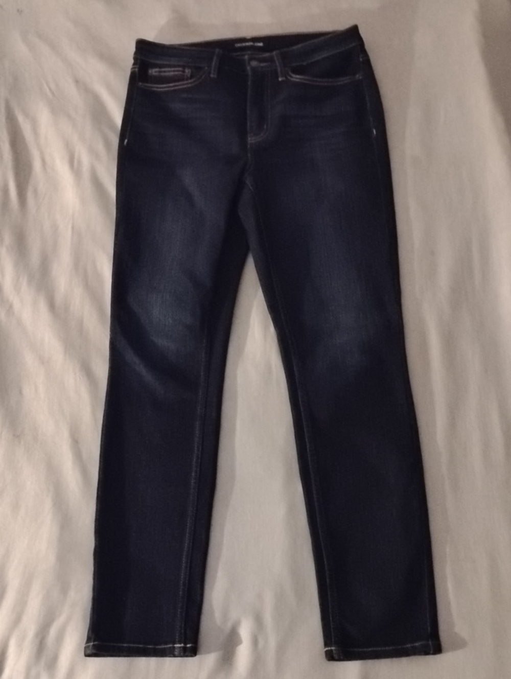 Calvin Klein Jeans Women's Indigo Straight Leg Denim